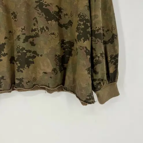 Rails Reeves Camo Pullover Crewneck Sweatshirt Size Small