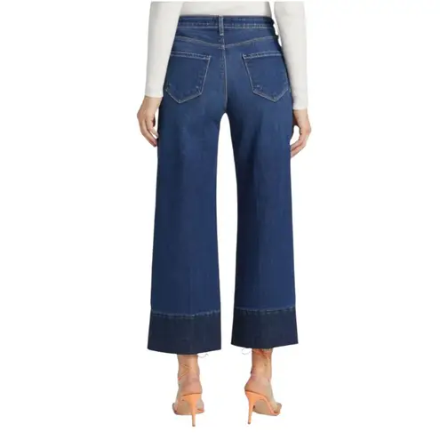 L'Agence L’AGENCE Whitney High-Waisted Wide-Leg Cropped Jeans