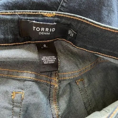 Torrid  Denim Skinny Jeans Womens Size 14 Short Style #10309320 Blue‎ Mid …