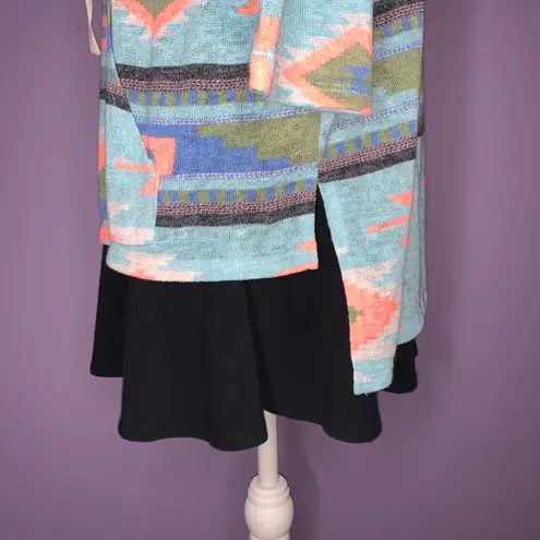 143 Story NEW Boutique Tribal Print Knit Top