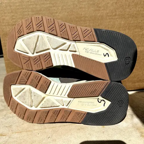 Fitville Rebound Core Running Shoes PropelCore Wide Toe Box Mint Green Gray 8