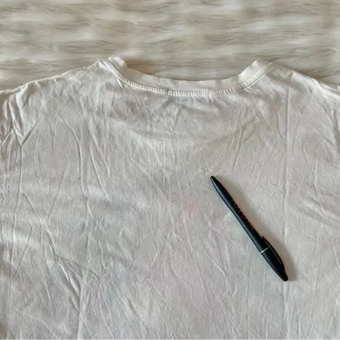 Daydreamer  Cream Pink Green Elton John Bold Pop Art Boyfriend T-Shirt Sz L - Image 77