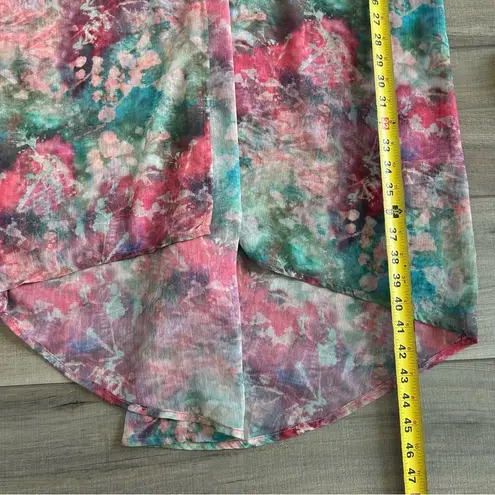 Soft Surroundings Embroidered Beaded Primavera Boho Topper Kimono Cardigan XL