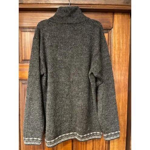 Sumac Alpaca 1/2 zip sweater size L Size L