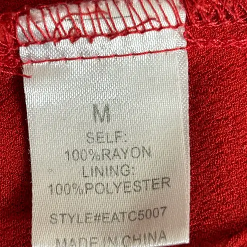 Elodie Rust Color Sleeveless Crop Top Size M