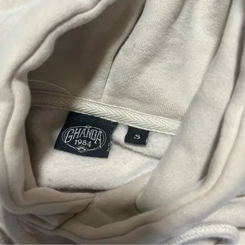 Ghanda Co. Adult Ocean State Cream Rocky Hoodie Unisex Size Small
