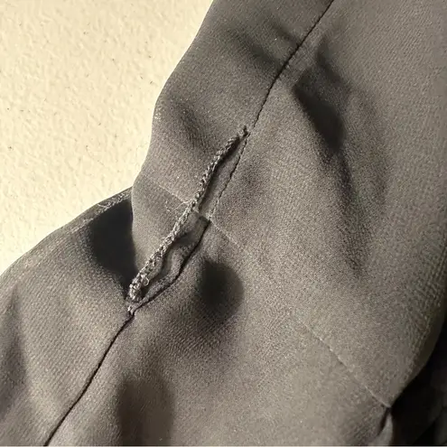 Blue juice XS Black assymetrical dress with zipper and lining