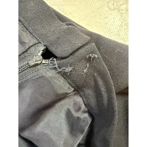 Classic Black Pencil Skirt Size 10 Knee Length Career Office Work