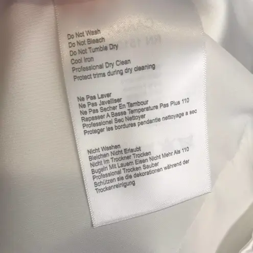 NWT CAARA Satin Silky White Cropped Top XS