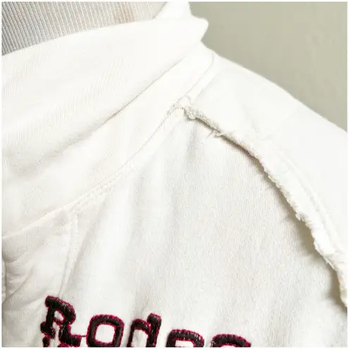 Johnny Was Los Angeles Rodeo Wild Tour 78” Zip Up Sweatshirt Size Small Western