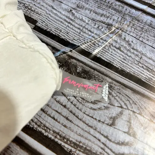 Free People High Waist White Women's Shorts Size Small