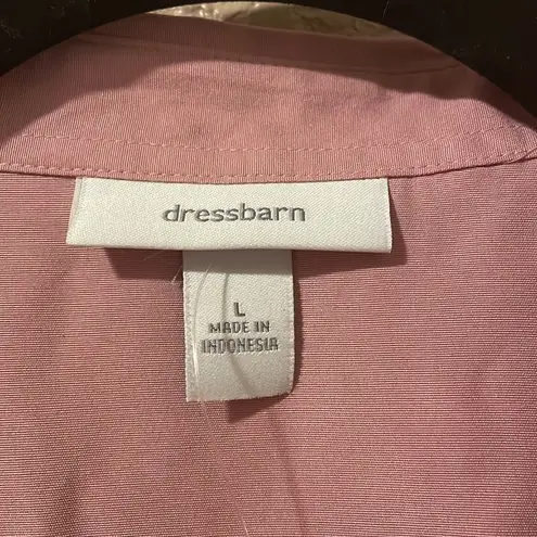 Dress Barn Pink  button up