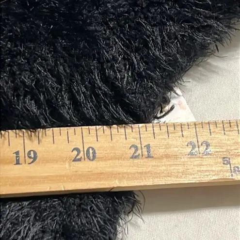 Free People NWT  size XS black v-neck long sleeve super soft stretchy sweater