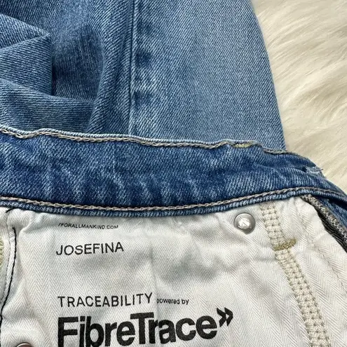 7 For All Mankind  Josefina Cropped High Rise Skinny Jeans