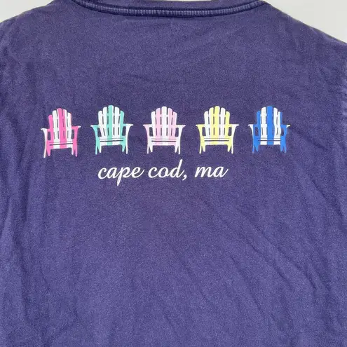 Cuffy's short sleeve Cape Cod beach chairs pocket souvenir t