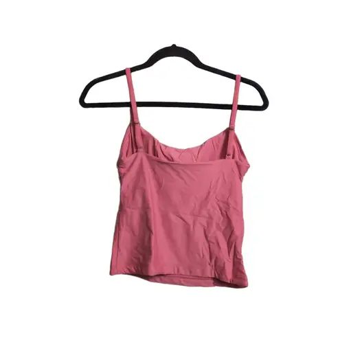 ANDIE NWT Longline Tank Punch Melon Spaghetti Straps Scoop Neck Top Bikini Small