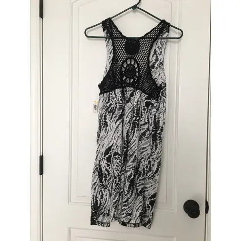 New Directions Women's Tie Dye Swim Cover Up Dress Size Small Multi