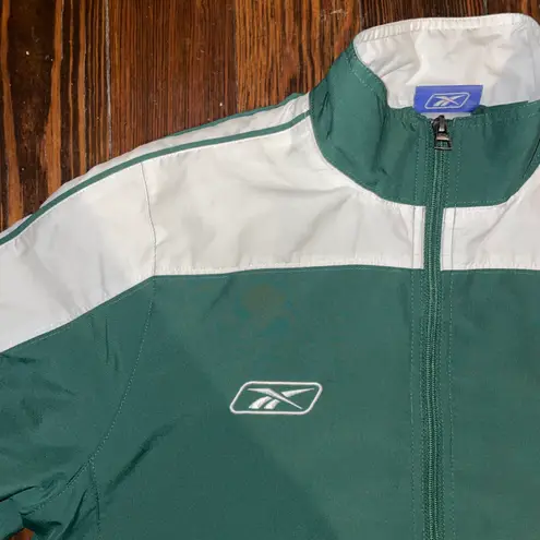 Reebok Vintage  Green Track Jacket