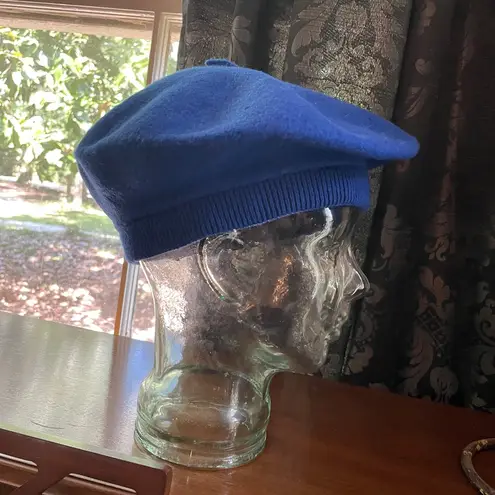 Vintage Beimar 100% Wool Cobalt Blue Beret