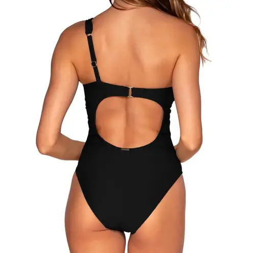 NWT Sunsets Ginger One Piece Bikini Black