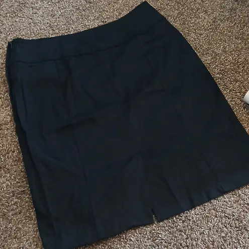 Event womens black floral cotton skirt size medium