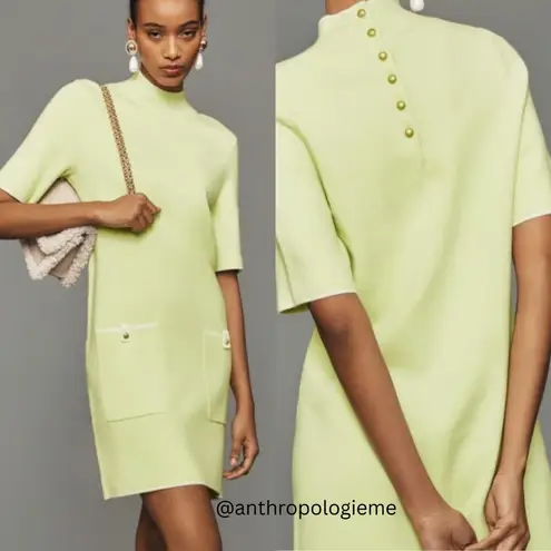 Maeve ANTHRO | Mockneck Sweater Shift Dress