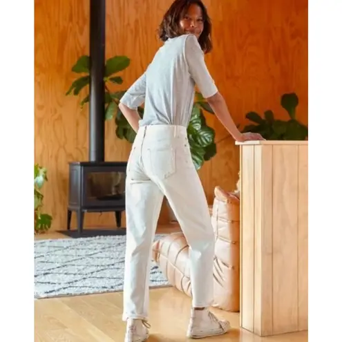 Outerknown S.E.A. Fillmore Boyfriend Jeans SZ 27 NWT Salt Organic Cotton Stretch