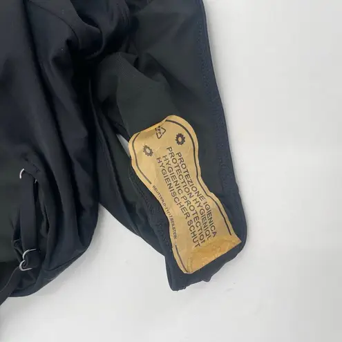 Ramy Brook Nyomi Swimsuit Size Large Flower One Piece Black Cutout NWT Swim