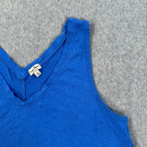 Chip & Pepper California Blue Swing Tank Top Size Medium V-Neck Sleeveless