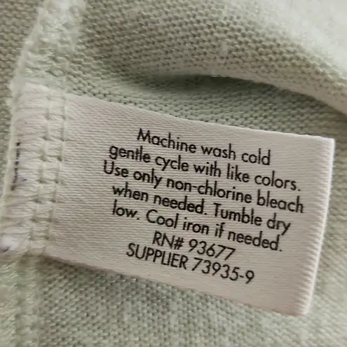 Stylus Light Green Ruched Top Womens XL Athleisure Workout Short Sleeve Casual