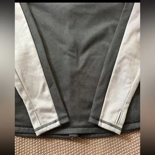 FootJoy Golf Jacket Womens Full Zip Mock Collar Thumbholes‎ Hazeltine Logo Sz S