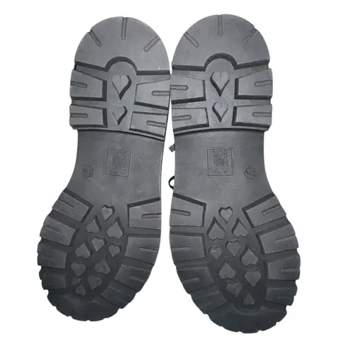 ARA High Soft Dover Rubin Red Leather Ankle Boots Women 5.5 Lace Up Side Zip