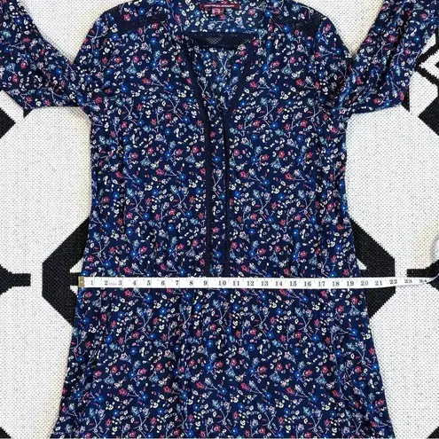 Comptoir des Cotonniers Veilhan Dress in Floral Navy Blue XS
