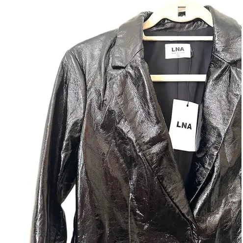 LNA  CLOTHING Faux Leather Jacket NWT Sz S‎
