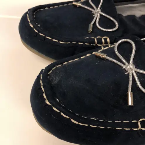Cushion Walk By Avon Flats Size 9 Women’s Navy Blue‎ Slip On Round Toe Blue