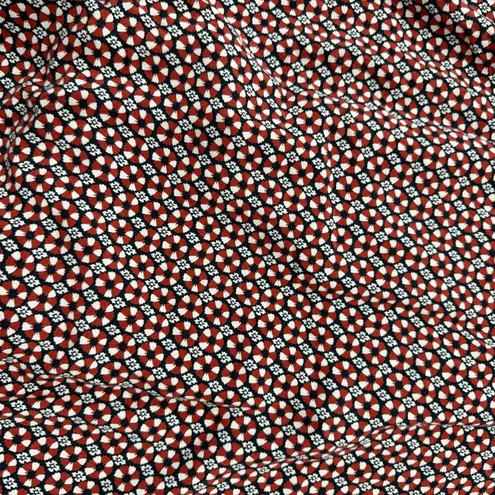 H&M Chic Geometric Long Sleeve Mini Dress Size 6