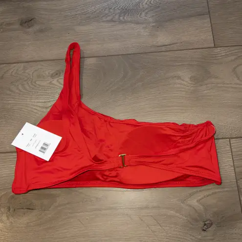 ANDIE NWT Cherry Red The Wynwood Swimsuit Top Size Large