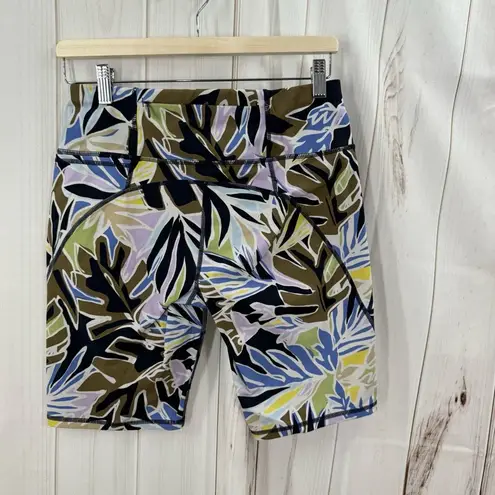 Sweaty Betty Women’s Medium Tropical Power Bike Shorts 9” Inseam