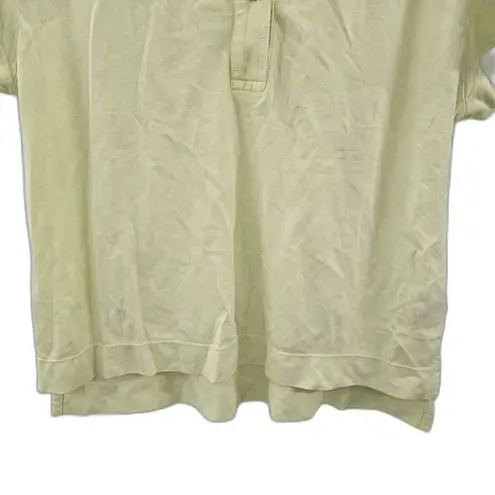 Zella  Hike It Polo Shirt Top Womens Size‎ XS Athleisure Tennis Golf Green