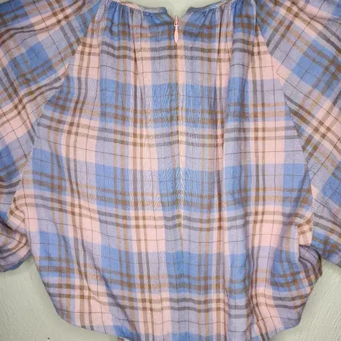 Likely Likeyly Payson Side Cutout Plaid Midi Dress