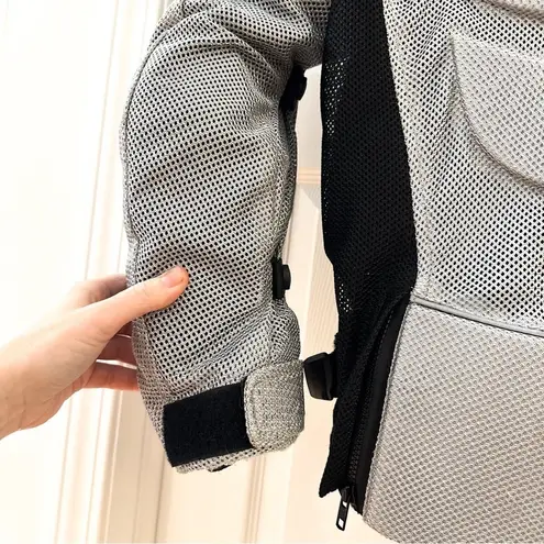 OSI Motorcycle Road Bike Riding Jacket Protective Plate inserts silver sz XXS