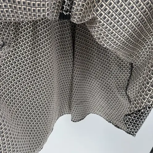 Alyn Paige NY Geometric Satin Halter Formal Y2k Dress Size 4