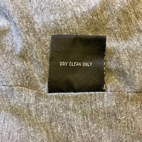 REVUE WOMEN’S GREY/BROWN FAUX FUR LINED V NECK VEST w/POCKETS SIZE MEDIUM Gray