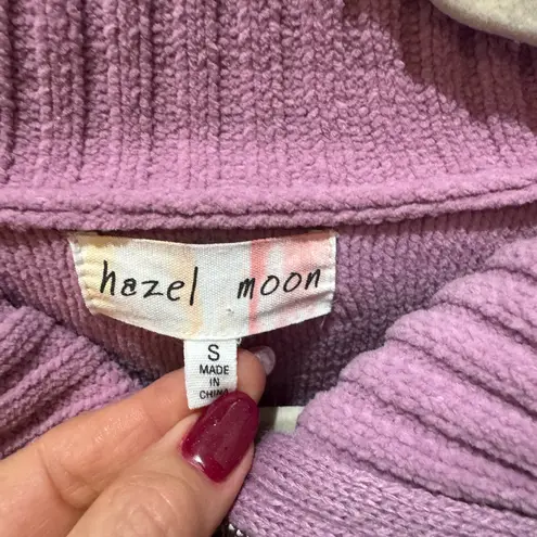 Hazel Moon Pink Cable Knit Half