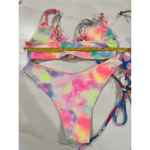 Lot of 3 bikini Colorful swimwear Summer Beach Vacation size M Size M