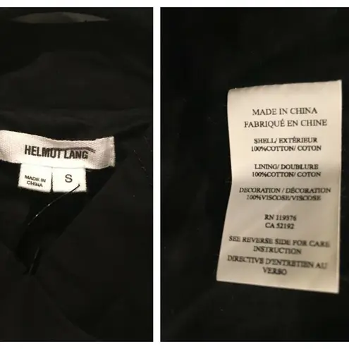Helmut Lang 'Dent' Cotton Jacket (S)