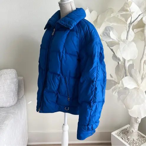 Bogner Blue Goose Down Puffer Ski Long Sleeve Jacket Size 12