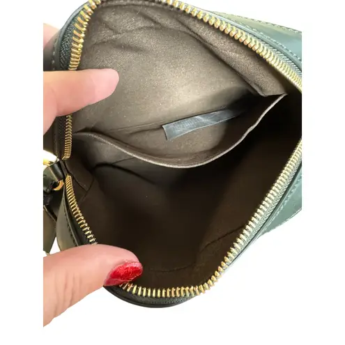 Stella McCartney NWT Logo Camera Crossbody Bag in Pine Green