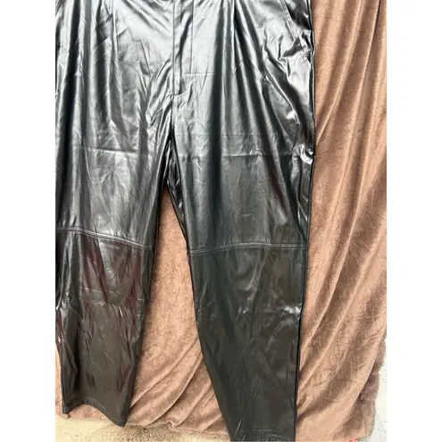 Halston Black Ankle Length Straight Leg Pants Woman’s Size XL NEW MSRP $89