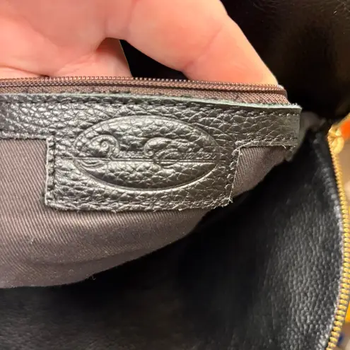 Onna Ehrlich Rachel Hobo Purse New Pebble Black Large Tassel Handbag